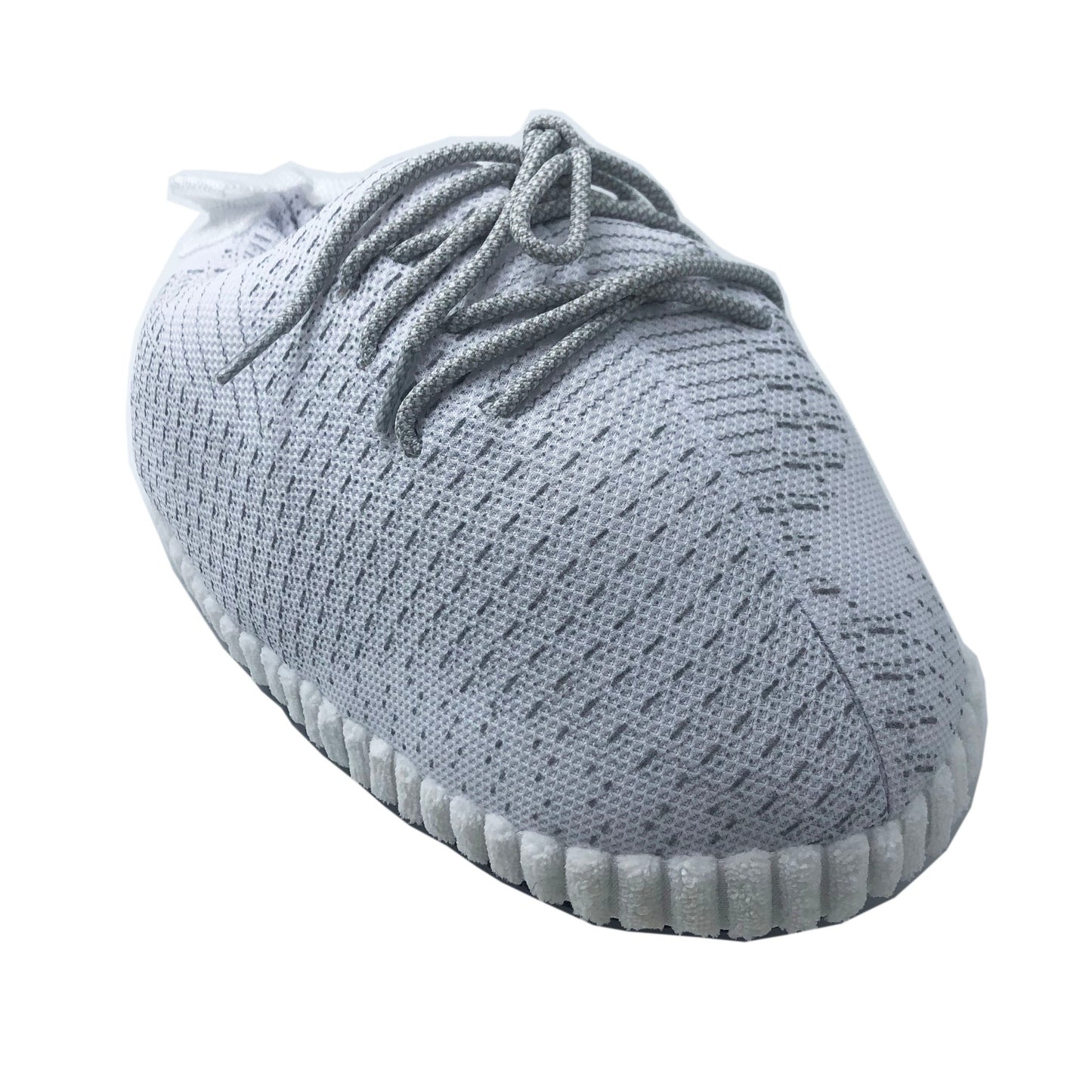 Yeezy - White 'Reflective' Sneaker Slippers